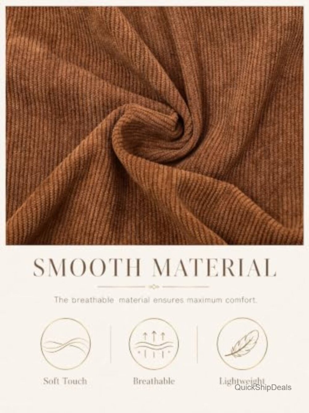 Corduroy Overall Dress A Line Button Down Mini Jumper Pinafore - Picture 5 of 6